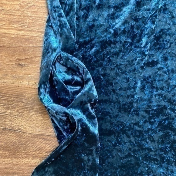 Zara Velvet Dress Size S womens tunic mini dress small - Picture 3 of 8